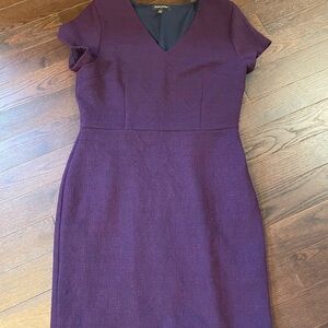 Banana Republic Deep Purple Mini Dress